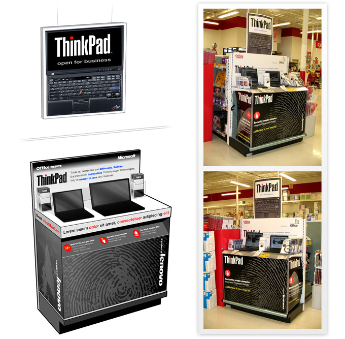 Lenovo ThinkPad display for Office Depot